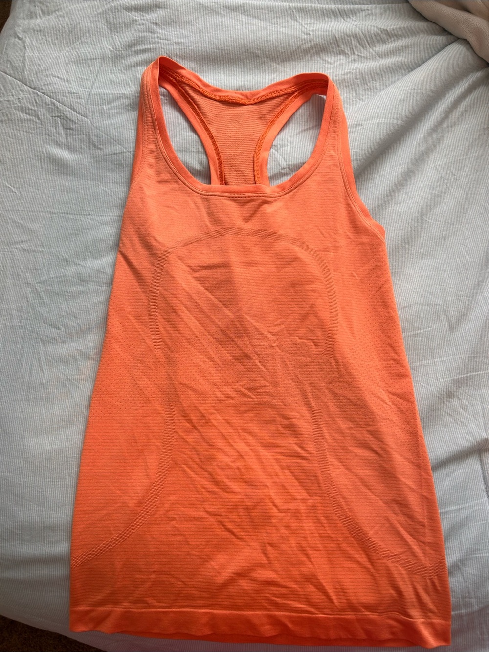 Lululemon Orange Swiftly Tech Racerback Tank Top